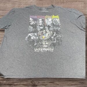Marvel Avengers Infinity War Gray Tee